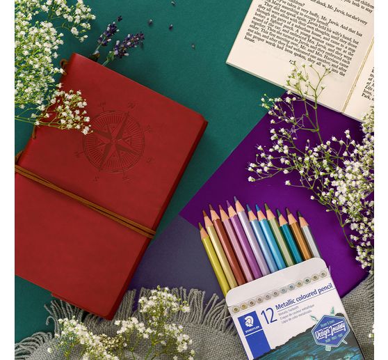 Matite colorate STAEDTLER "Metallic", 12 colori