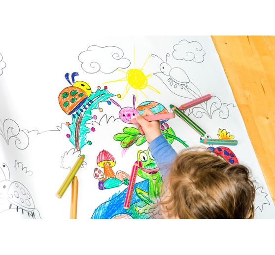 STAEDTLER Coloured pencils 5+1 "Noris junior"