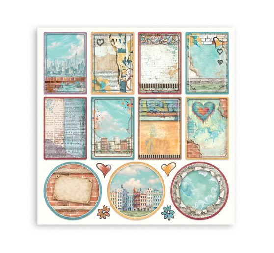 Blocco di scrapbook Stamperia "Furry Friends 2"