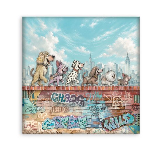 Blocco di scrapbook Stamperia "Furry Friends 2"