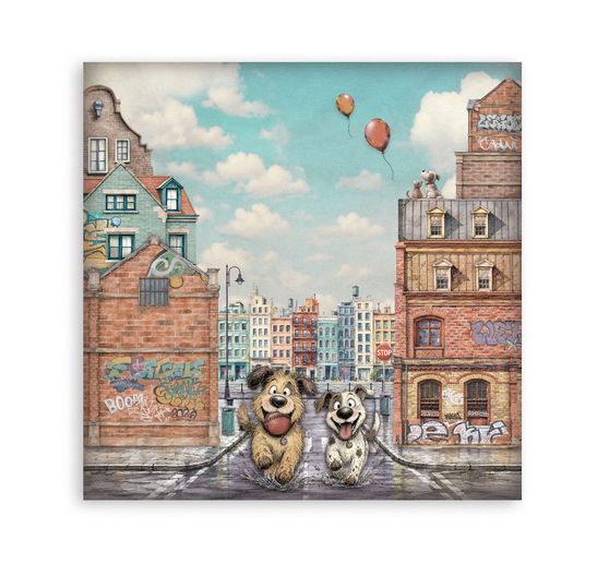 Blocco di scrapbook Stamperia "Furry Friends 2"