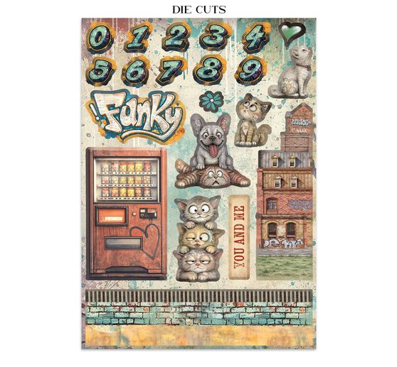 Stamperia Junk Journal Book "Furry Friends 2"