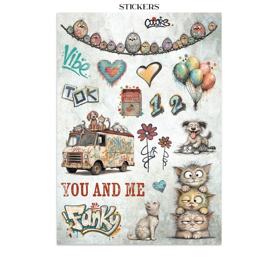 Stamperia Junk Journal Book "Furry Friends 2"