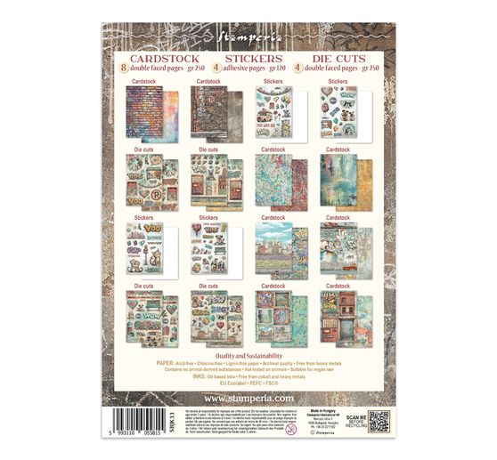 Stamperia Junk Journal Book "Furry Friends 2"