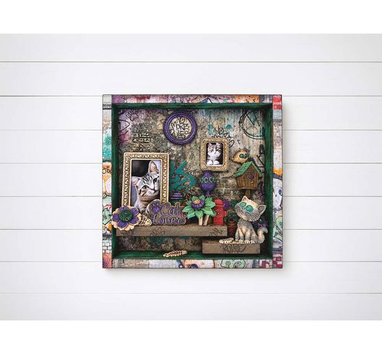 Blocco di scrapbook Stamperia "Furry Friends 2 Backgrounds"