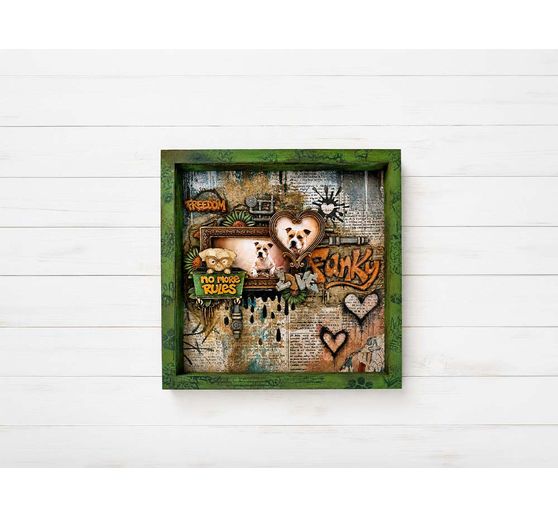 Blocco di scrapbook Stamperia "Furry Friends 2 Backgrounds"
