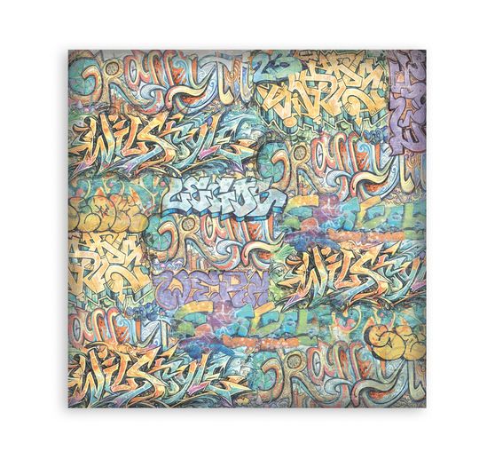 Blocco di scrapbook Stamperia "Furry Friends 2 Backgrounds"