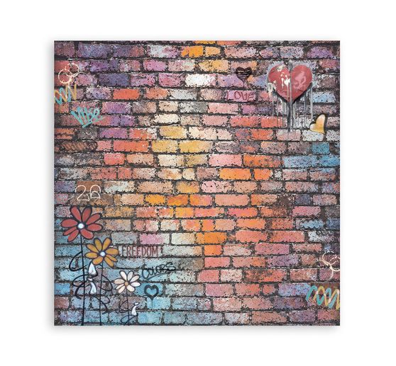 Blocco di scrapbook Stamperia "Furry Friends 2 Backgrounds"