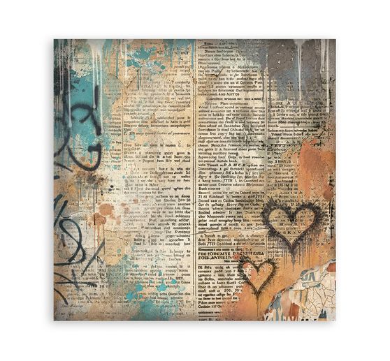 Blocco di scrapbook Stamperia "Furry Friends 2 Backgrounds"