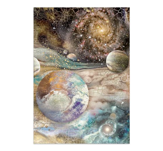 A5 Junk Journal Focus Points Stamperia "Cosmos"