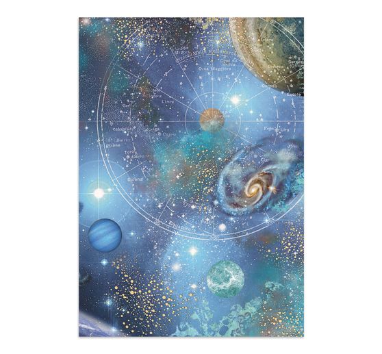 A5 Junk Journal Focus Points Stamperia "Cosmos"