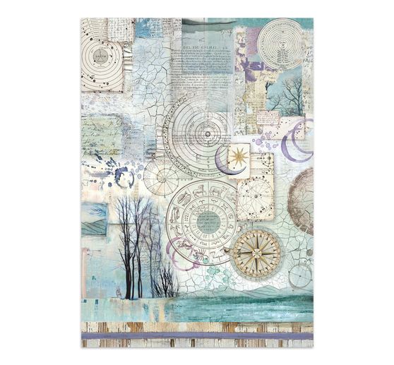 A5 Junk Journal Focus Points Stamperia "Cosmos"