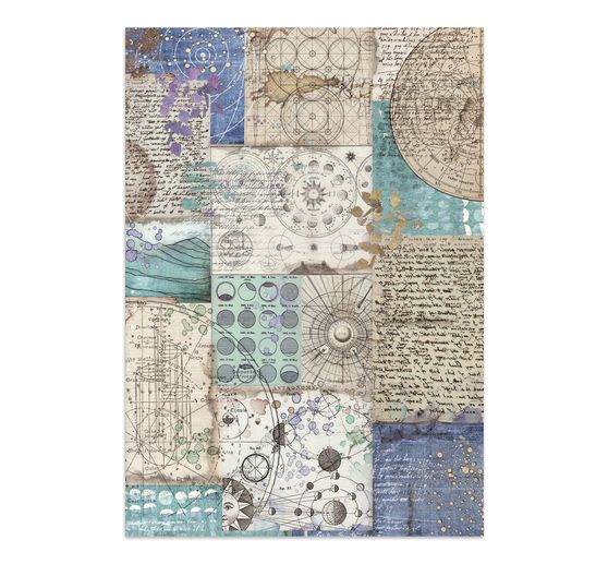 A5 Junk Journal Focus Points Stamperia "Cosmos"