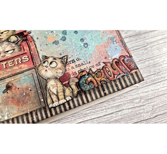 Washi pad Stamperia "Furry Friends 2"