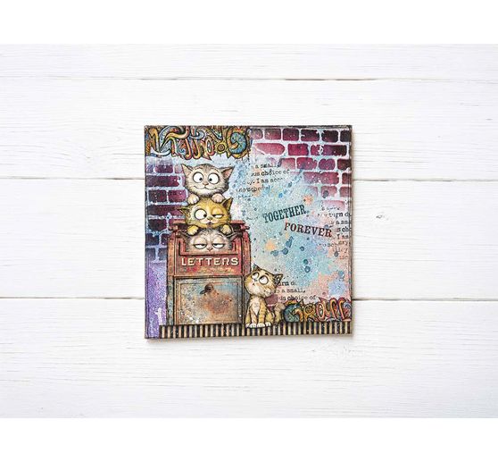 Washi pad Stamperia "Furry Friends 2"