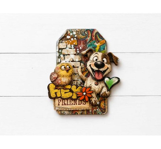 Motivi fustellati Stamperia "Furry Friends 2"
