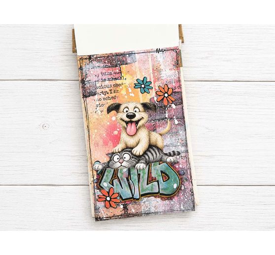 Assortimento di Rub On Stamperia "Furry Friends 2"
