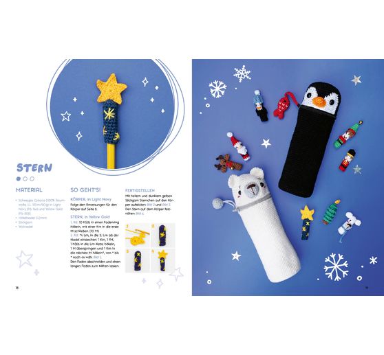Libro "Amigurumi Pen Friends - Colorful Christmas"