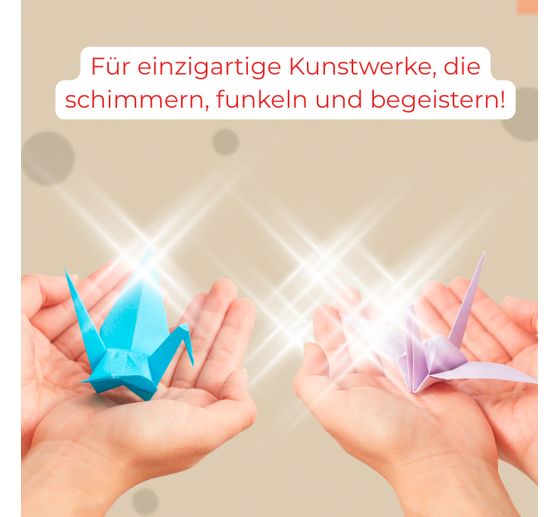 350 fogli origami "Faltzauber durchs Jahr"