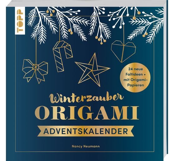 Origami Advent calendar "Winterzauber"