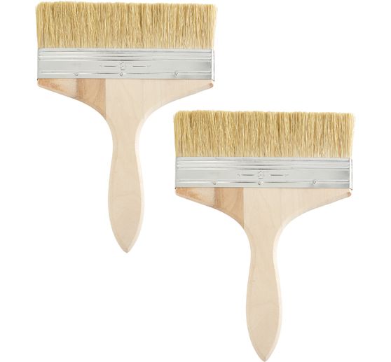 Pennello a setole VBS "Modler", extra largo, 16 cm, 2 pz.