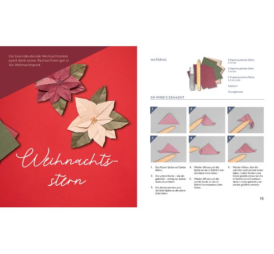 Libro "Origami - Winter Flowers"
