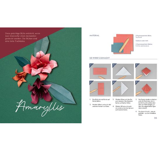 Libro "Origami - Winter Flowers"