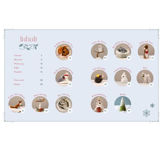 Libro "Zauberhaft gefilzt: Winter-Edition"