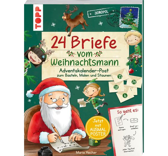 24 letters from Father Christmas "Adventskalender Post"