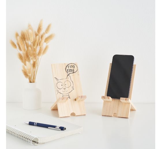 VBS Supporto per smartphone in legno