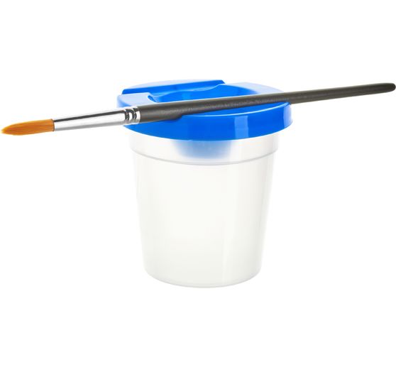 VBS Brush Cup with Spill Protection, 150 ml, 4 pcs.