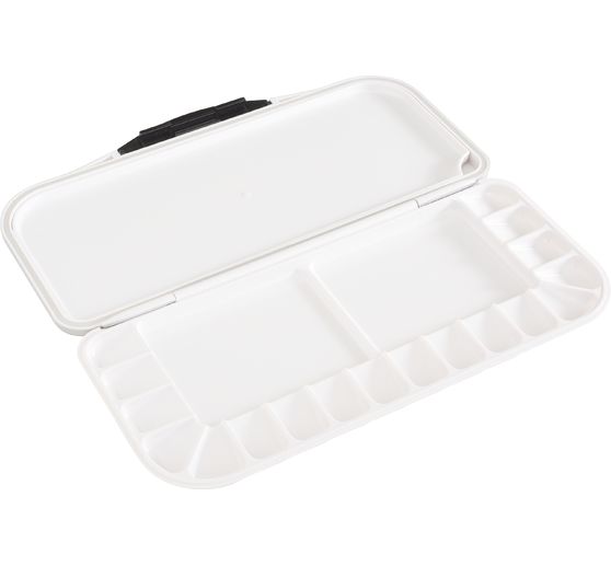 VBS Watercolour Empty Box, 18 paint pans