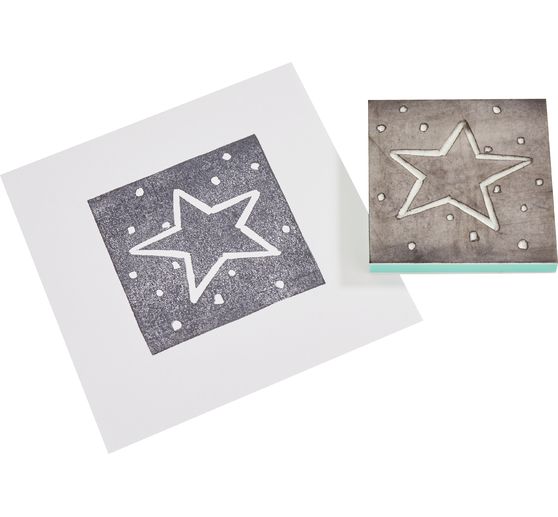 Blocchi di linoleum morbido da intaglio VBS, 12 pz.