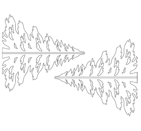 Scenario invernale di carta "Alce
