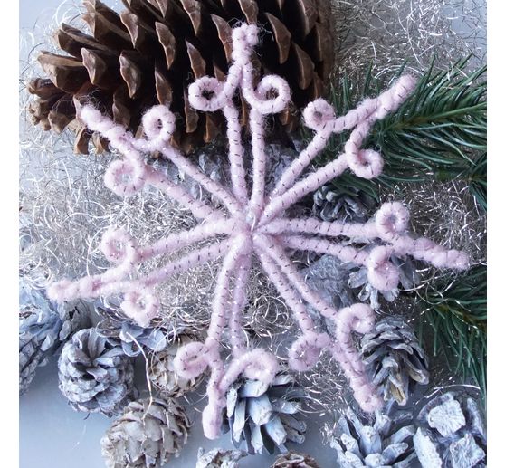 Magazine DIY Felt + Wool + Wire Autumn Christmas "Retro Wrap Stars"