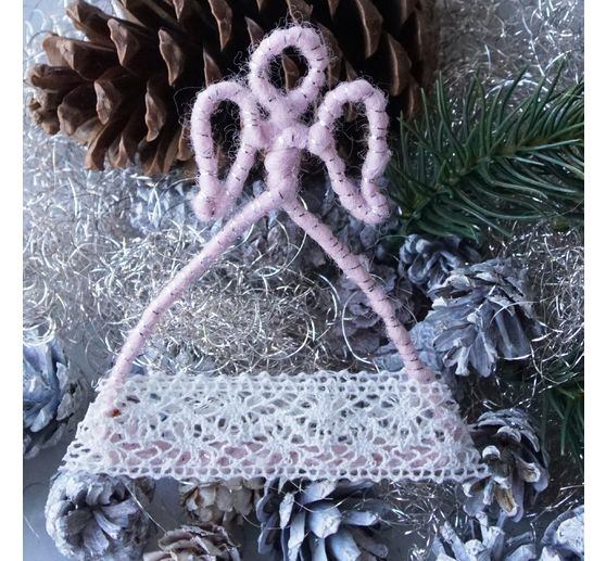 Magazine DIY Felt + Wool + Wire Autumn Christmas "Retro Wrap Stars"