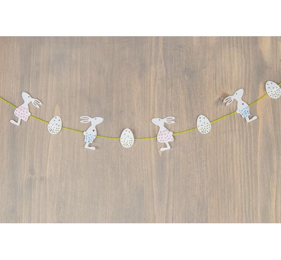 Punching template "Easter friends"