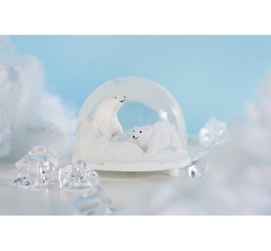 snow globe "Oval", 7 x 5.5 x 5.5 cm