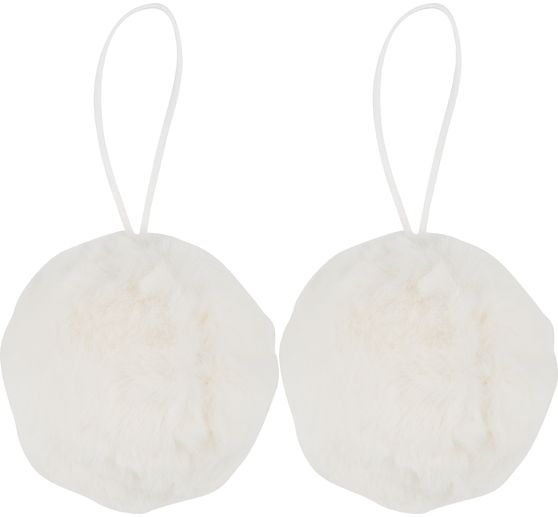 Plush ball "Filis", ca. Ø 9 cm, 2 pieces