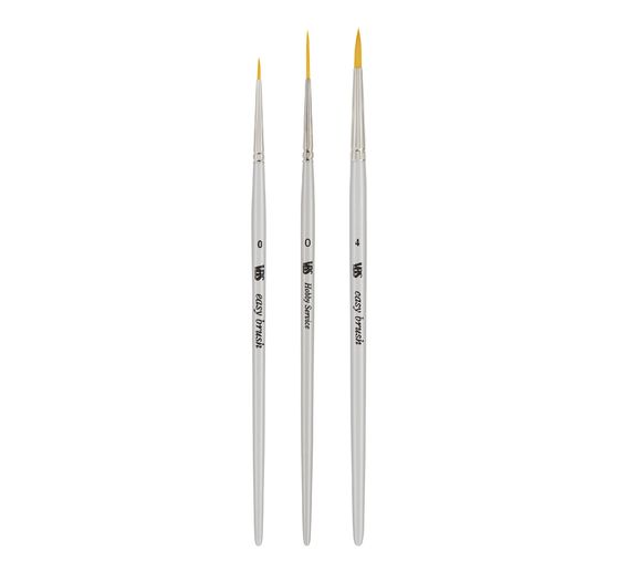 VBS Brush with round tip "Superfine", set of 3