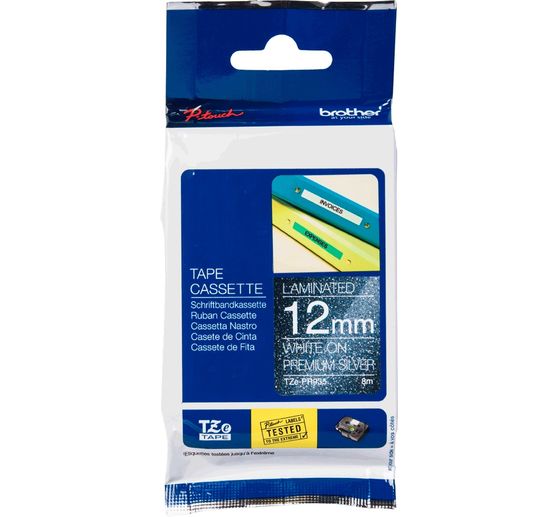 Brother P-touch Premium writing tape, 12 mm