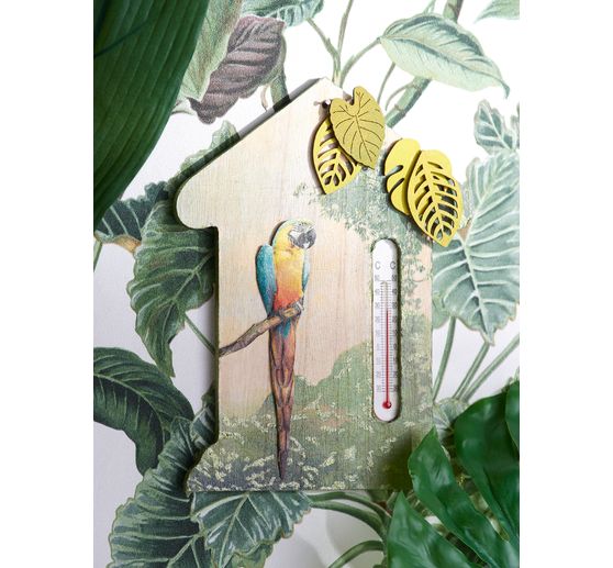 VBS Wall thermometer "House"