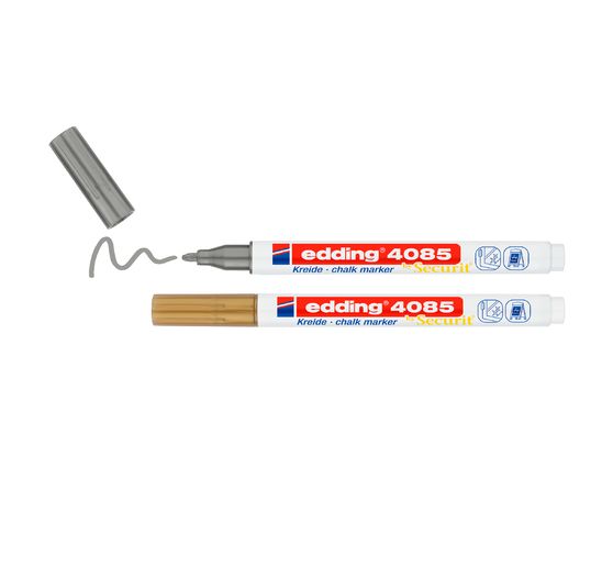 edding 4085 chalk marker set of 2, 1 - 2 mm