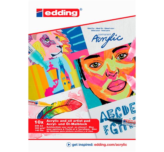 edding Acrylic/oil painting block