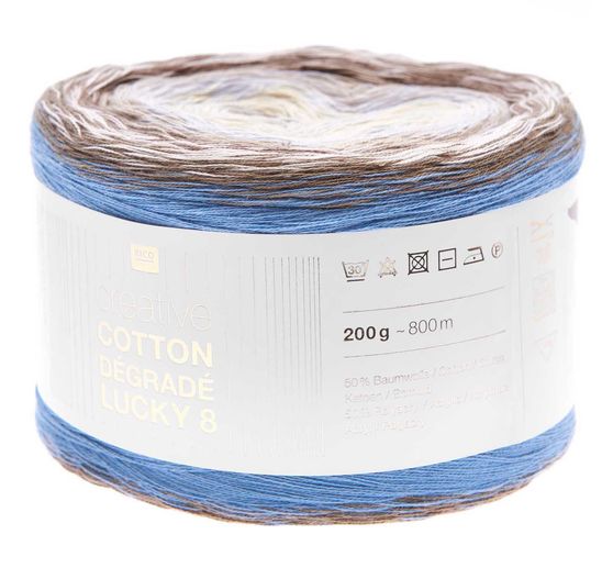 Rico Design Creative Cotton Dégradé Lucky 8