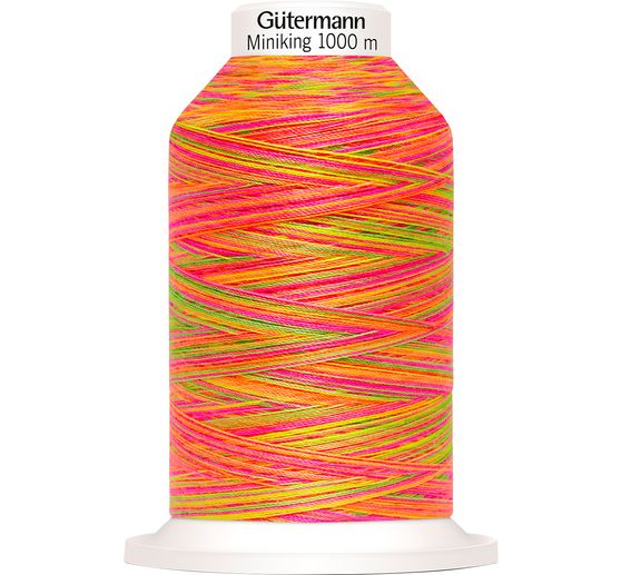 Gütermann Sewing thread Miniking Multicolor, No. 120