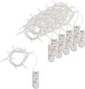 VBS Stringa di luci a LED con timer, 10 pezzi