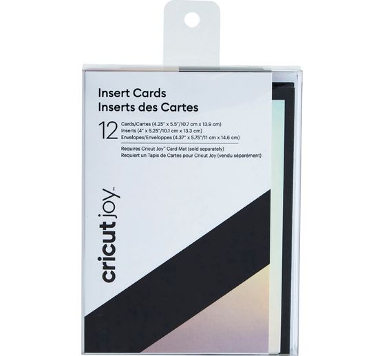 Cricut Joy double cards with inserts & envelopes "Insert Cards", 10.7 cm x 13.9 cm