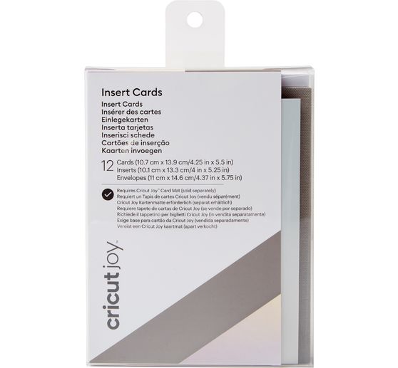 Cricut Joy double cards with inserts & envelopes "Insert Cards", 10.7 cm x 13.9 cm