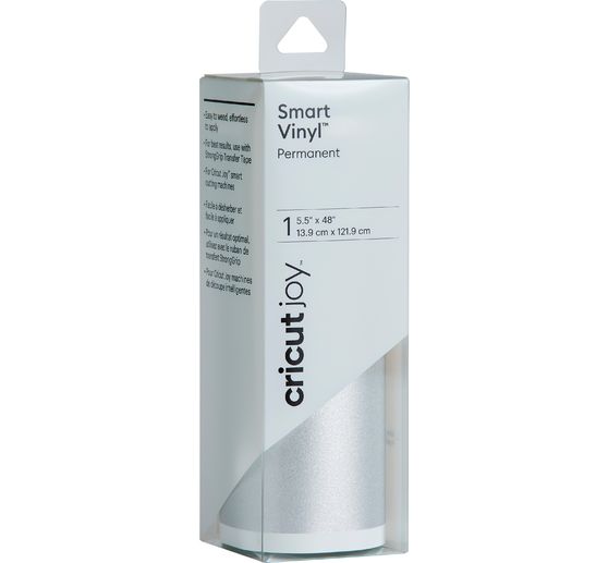 Cricut Joy self-adhesive vinyl foil - glossy "Smart Vinyl - Permanent", 13.9 x 121.9 cm